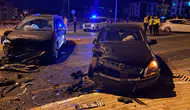 Kırklareli'de iki araç çarpıştı : 8 yaralı