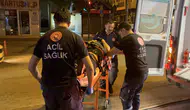 Bursa'da motosiklet devrildi : Sürücü yaralandı