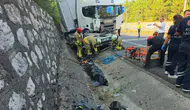 Düzce'de tır otomobile çarptı : Bir kişi hayatını kaybetti