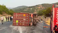 Bilecik'te 2 tır çarpıştı : Sürücü tedavi altına alındı