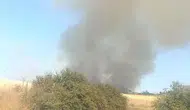 Çanakkale Ezine'de orman yangını : Alevlere havadan ve karadan müdahale ediliyor