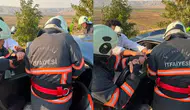 Çankırı'da 2 otomobil çarpıştı : 20 yaşındaki genç öldü, 6 yaralı