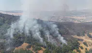Tunceli'de orman yangını : Havadan ve karadan müdahale sürüyor