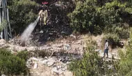 Muğla Menteşe'de makilik alanda yangın