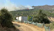 İzmir Ödemiş’te orman yangını ! 2 uçak ve 3 helikopter sevk edildi