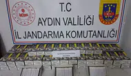 Aydın'da tünelde 20 bin doldurulmuş makaron yakalandı