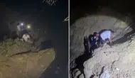 Göksu Nehri’nde can pazarı ! Bot kayalıklara oturdu, 2 kişi mahsur kaldı