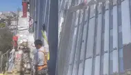Kağıthane'de inşaat platformunda çökme