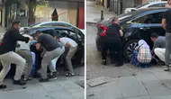 Kocaeli'de yürekleri ağza getiren kaza ! Otomobilin çarptığı çocuk aracın altından çıkarıldı