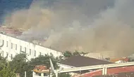 Heybeliada Deniz Harp Okulu'nun çatısında yangın çıktı