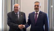 Bakan Fidan, Cezayirli mevkidaşı ile bir arada