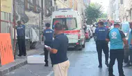 Fatih'te bina kısmen çöktü : 2 işçi yaralandı