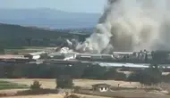 Bursa’da korkutan yangın ! Tavuk çiftliğinden dumanlar yükseldi