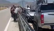 Kayseri Develi’de otomobil ile kamyonet kafa kafaya çarpıştı : 1 ölü