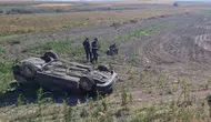 Kayseri'de takla atan otomobildeki 2 kişi hayatını kaybetti