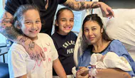 Berkay ve Özlem Ada Şahin çiftinin üçüncü çocuğu Mihre dünyaya geldi