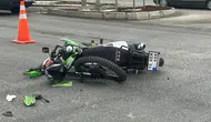 Burdur'da otomobille çarpışan motosikletin sürücüsü hastanede hayatını kaybetti