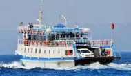 Bodrum'da fırtına : Feribot seferleri iptal edildi
