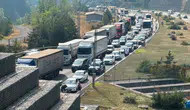 Bolu Dağı Tüneli'nde yangın : Ankara istikameti trafiğe kapatıldı