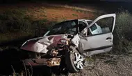Isparta'da feci kaza : Otomobiller hurdaya döndü, 3 yaralı