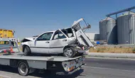 Konya'da zincirleme kaza ! 3 otomobil birbirine girdi, 9 kişi yaralandı