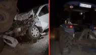 Tokat'ta sürücüler kazayı görsün diye yola saman balyası koyan adama otomobil çarptı