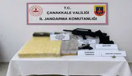 Çanakkale'de kaçakçılık operasyonu : Tütün ve alkol ele geçirildi