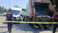 Antalya Manavgat'ta feci kaza : Temizlik işçisi çöp kamyonunun altında kalarak hayatını kaybetti