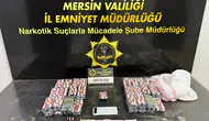 Mersin'de uyuşturucu satıcılarına yönelik operasyon : 2 tutuklu