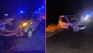 Batman'da 2 ticari araç kavşakta çarpıştı : 4 yaralı
