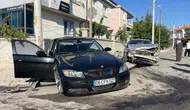 Karaman'da iki otomobil kavşakta çarpıştı : 5 yaralı