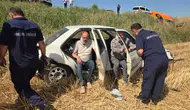 Ankara'da iki otomobil uçuruma yuvarlandı : 5 yaralı