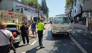 Zonguldak'ta otomobil yayaya çarptı : Bir kişi yaralandı