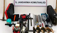 Bilecik'te kaçak kazı operasyonu : 5 şüpheli suçüstü yakalandı