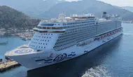 Dev kruvaziyer 'Aroya' Marmaris'te : Binlerce turist geldi