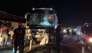 Şanlıurfa'da 2 yolcu otobüsü çarpıştı : 13 yaralı