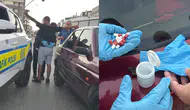 Eskişehir'de otomobilde uyuyan 2 şahıs yakalandı : 13 hap ele geçirildi