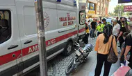 Konya’da çalınan motosikletini durdurmak isterken yaralandı