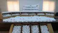 İstanbul’da dev uyuşturucu operasyonu : 257 bin 850 uyuşturucu hap ele geçirildi