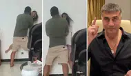 Eşinden şiddet gördüğünü söyleyen genç kadının yardımına Sedat Peker yetişti
