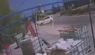Eskişehir Odunpazarı'nda otomobil iş yerine girdi