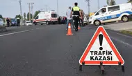 Adana Feke'de 3 araç arasında kaza : 2 yaralı