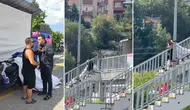 Zonguldak'ta Cumhurbaşkanı Erdoğan'ın pankartına zarar veren şüpheli tutuklandı