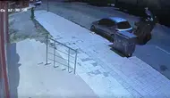 Çorum'da otomobil park halindeki otomobile çarptı : Sürücünün burnu bile kanamadı