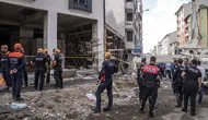 Erzurum'da inşaatta çökme : 2 işçi hafif şekilde yaralandı