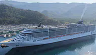 'MSC Divina' kruvaziyeri Marmaris'te