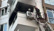 Antalya'da apartman dairesinde korkutan yangın : Ev kullanılmaz hale geldi