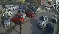 Zonguldak'ta savrulan otomobil, park halindeki 5 araca çarptı : 3 yaralı