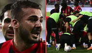 Oğulcan Ülgün, Fenerbahçe'ye attığı golün ardından gözyaşlarına boğuldu
