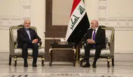 İran Meclis Başkanı Kalibaf, Irak Cumhurbaşkanı Amedi ile görüştü